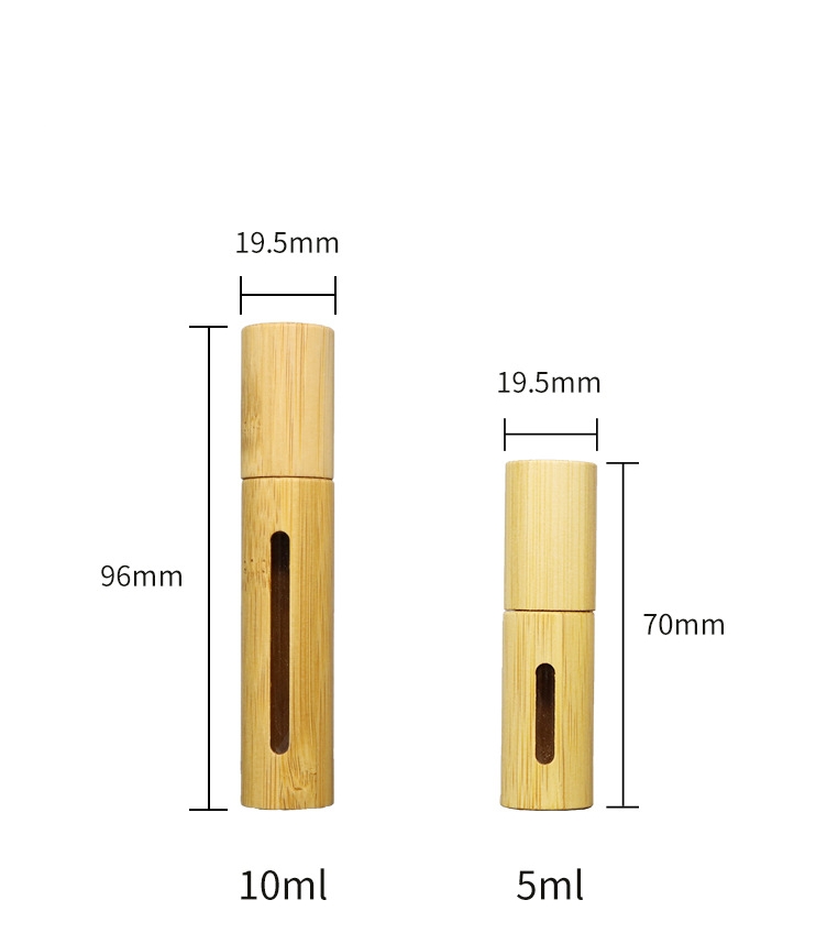 Eco-Friendly Wood & Glass Spray Bottle | Refillable Atomizer - Image 6