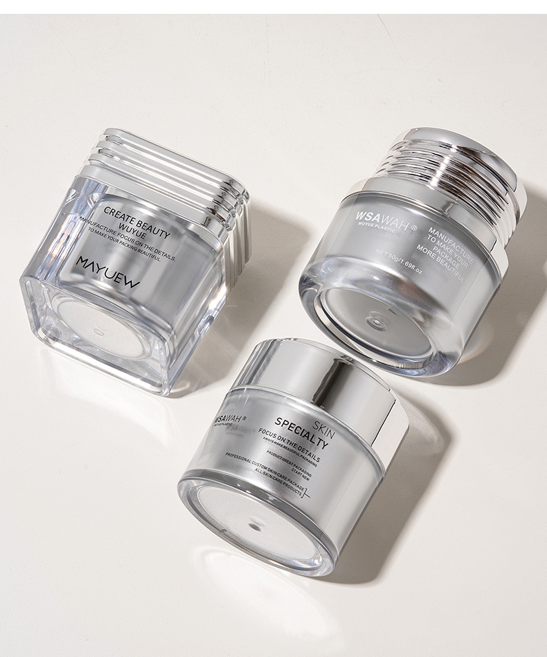 Acrylic Cream Jar Set - 图片 2