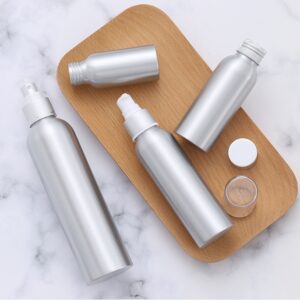 Aluminum Silver-Plated Spray Bottle